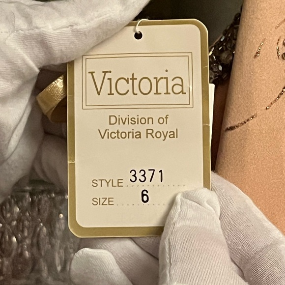 Copper/Blush Fairytale Ballgown Purchased at Hall's of Kansas City - Picture 7 of 7